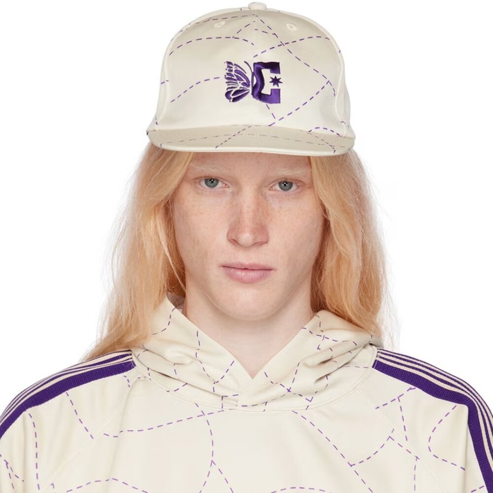 NWT NEEDLES Off-White DC Edition Baseball Cap Size 60 US Medium​